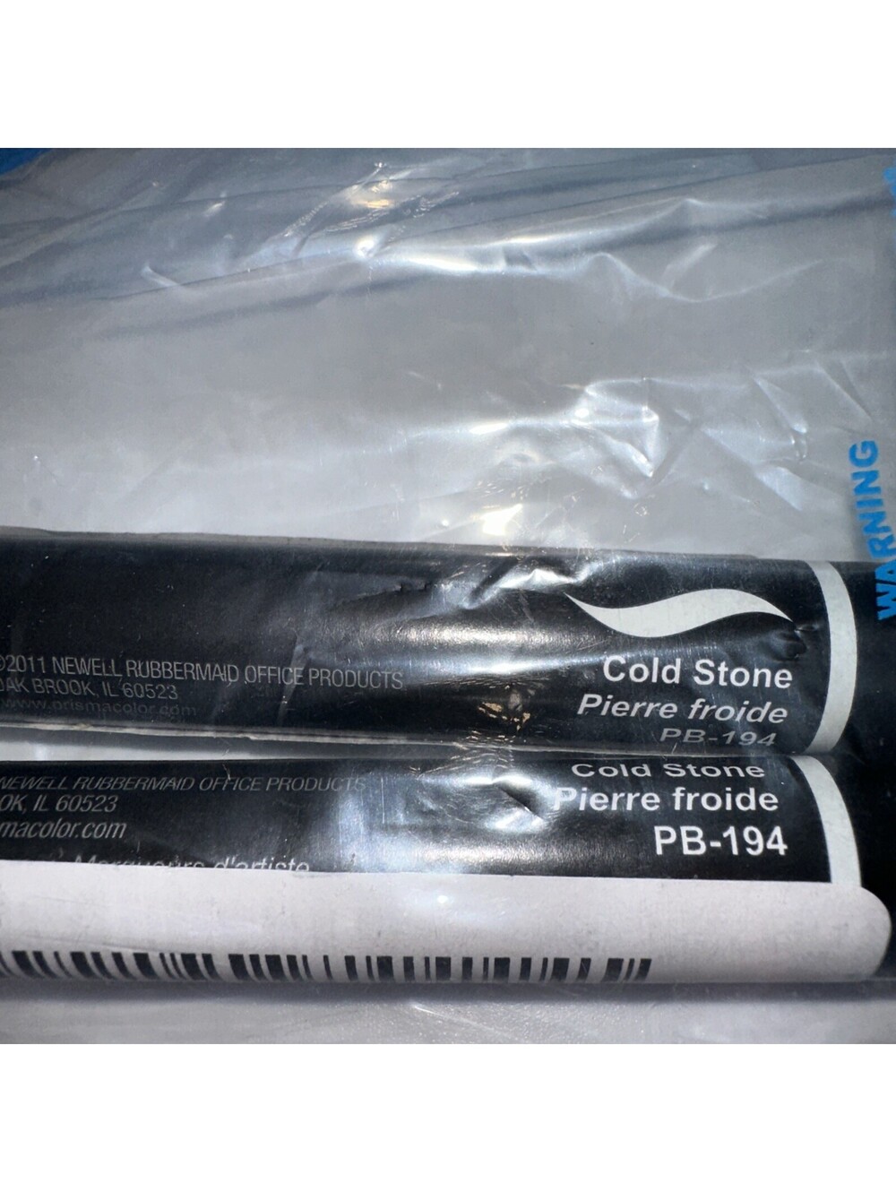 2 Prismacolor Premier PB-194 Cold Stone Double Sided Art Marker Chisel Fine NEW